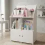 Модулен шкаф за съхранение ELEGANCE – 4 модула, бял, снимка 2