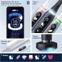 Акумулаторна електрическа четка за зъби Oral-B iO Series 8s с 1 дръжка и изкуствен интелект, черна, снимка 11