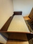 Продавам единично легло с матрак и ракла, снимка 3