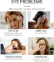 Масажор за очи Real Relax с топлина - презареждаща се маска за очи за тъмни кръгове, сухота в очите , снимка 8