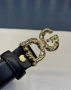 колани от естествена кожа в кутия dolce gabbana 3см, снимка 2