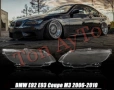 Капаци Фарове БМВ Е92 Е93 М3 BMW E92 E93 2006 - 2010  Стъкла Фарове Капаци, снимка 2