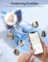 Нова самозащита TECKNET лична аларма 130dB SOS LED светлина Find My локатор за ключове чанти, снимка 3