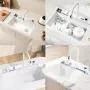 Умна кухненска мивка с изтеглящ се кран – LED дисплей, водопад, филтрирана вода и пълен комплект за , снимка 7
