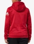 ADIDAS Stack Logo Hoodie Red Детско Горнище Оригинал 152 156 170, снимка 2