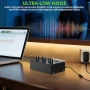 Нов Компактен 4-канален RCA миксер с усилване и контрол на звука за DJ и домашно кино, снимка 5