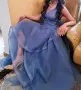Официалана дълга рокля на Juliakontugruni и рокля бутикова на Maya boutique, снимка 5