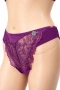 Hunkemöller лилав комплект бельо с дантела – сутиен 70C и бикини XL, снимка 2