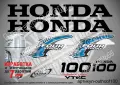 HONDA 2002-2007 извънбордови двигател стикери надписи 60 75 90 100 hp, снимка 6