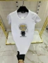 Karl Lagerfeld Дамска Тениска👚Дамска Блуза С Къс Ръкав Карл Лагерфелд - 5 Модела Код Bal Style54, снимка 4