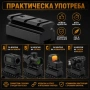 Преходна шина 11мм към 22мм Weaver Picatinny - монтаж с повдигане и релси, снимка 5