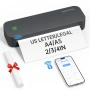 ByteCintia D80 Преносим Bluetooth термопринтер/поддържа А4/4/3/2”/Android/iOS/лаптоп/без мастило, снимка 1