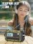 Аварийно соларно радио с манивела ROCAM 12000mAh – Динамо, Фенер, Power Bank, LCD дисплей  , снимка 7