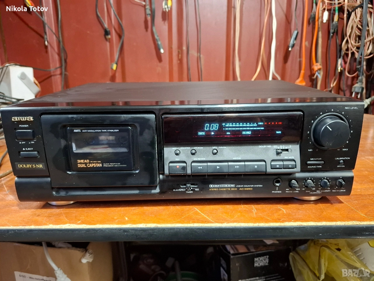 Продава се триглав дек Aiwa AD-S950E. , снимка 1