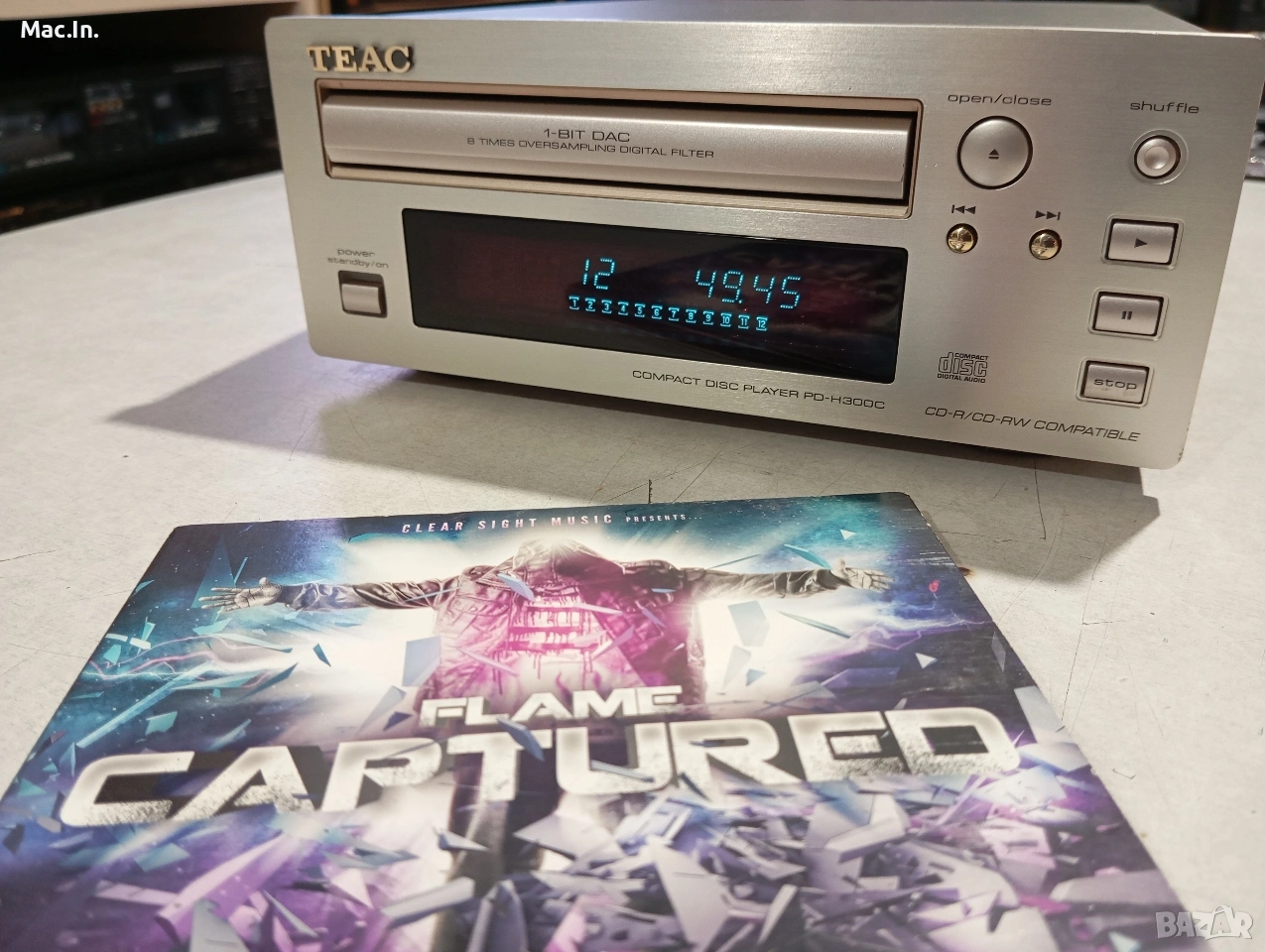 TEAC Compact Disc Player PD-H300 C, снимка 1