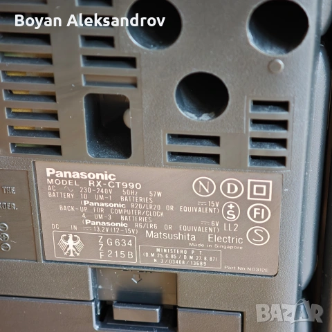 Panasonic RX-CT990, снимка 7 - Аудиосистеми - 54754340