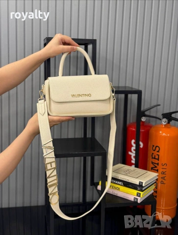 Valentino Нова Кожена Дамска Чанта Валентино Различни Цветове , снимка 6 - Чанти - 55027009
