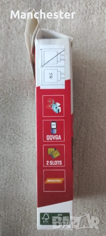 Мобилен телефон Energizer E13, 32MB RAM, 32MB ROM, 2G, Черен, снимка 6 - Телефони с две сим карти - 53998394