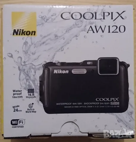 Фотоапарат Nikon AW120 Никон цифров 16.0 MP