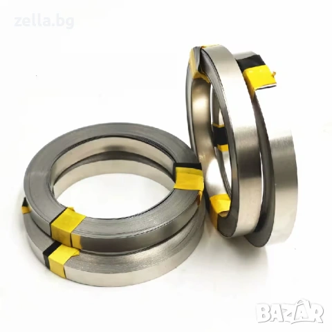 Никелова лента 0.15x8mm, ролка 10м – за точково заваряване на акумулаторни батерии 18650 10236, снимка 4 - Друга електроника - 54661267