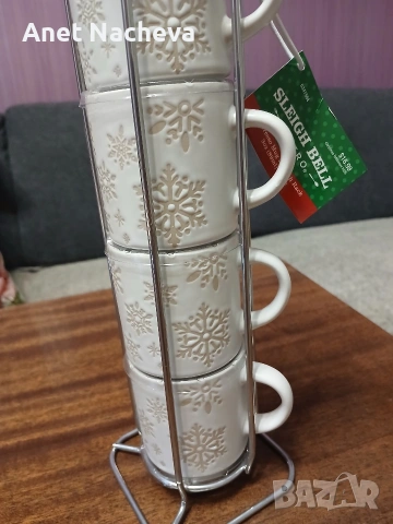 Чаши за кафе - в открита кутия, снимка 3 - Сервизи - 54684127