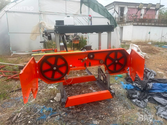 Полуавтоматична хоризонтална лентова дъскорезница (гатер) RS31E 7.5 kW 400V, снимка 10 - Циркуляри - 55174748