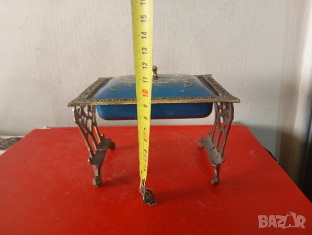 Винтидж кутия за бижута, снимка 2 - Други ценни предмети - 53973206