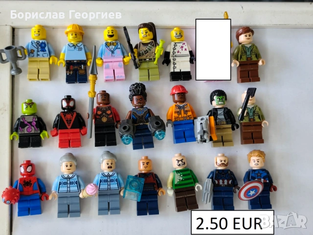 Оригинални лего минифигурки lego star wars /ninjago/ и други