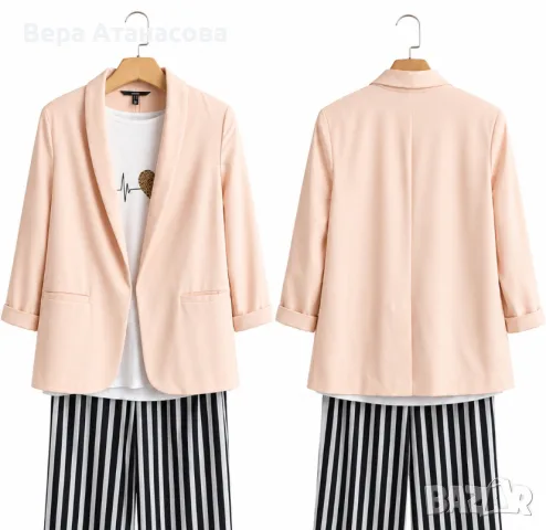 🍑🍑🍑 Блейзър Vero moda в прасковен цвят👜 л размер
