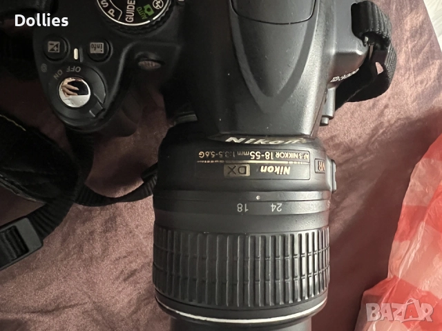 Фотоапарат Nikon D3000 + AF-S DX NIKKOR 18-55mm VR, снимка 3 - Фотоапарати - 55164839