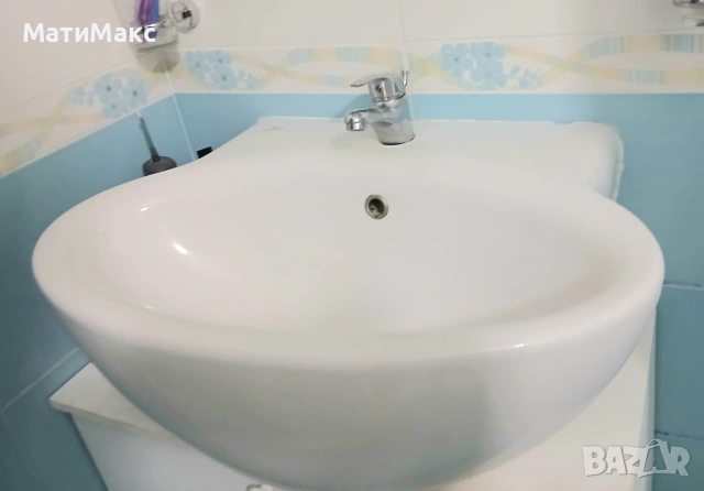 Мивка със смесител Ideal Standart, снимка 4 - Мивки - 55056093