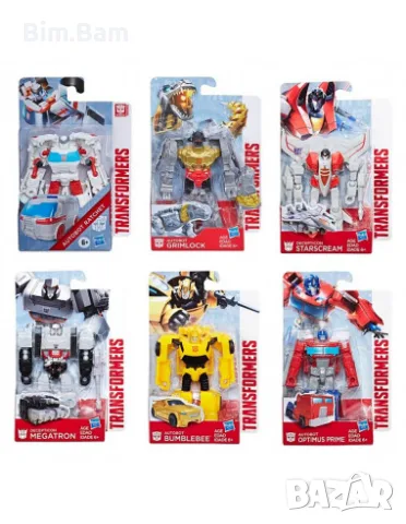 Оригинални екшън фигурки-колички Transformers - 11см / HASBRO 
