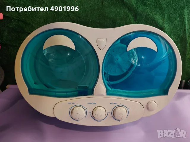 Компактна мини пералня с центрофуга XPB20-88S (Двукамерна / Twin-Tub), снимка 3 - Друга електроника - 55624771