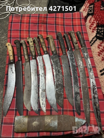 Автентични стари вещи ножове и накити , снимка 5 - Колекции - 55451446