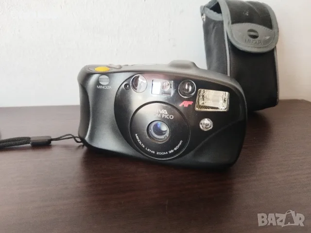 Камера  MINOLTA Riva Zoom Pico Japan, снимка 2 - Фотоапарати - 48009056