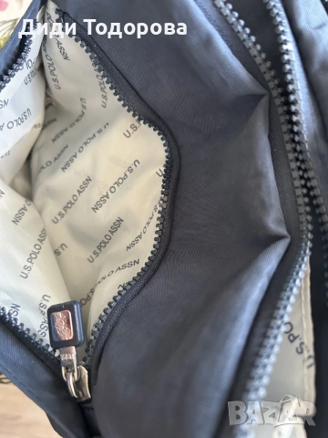 Дамска чанта през рамо U.S. Polo Assn. - тъмносиня / спортно-елегантна, снимка 4 - Чанти - 55476120