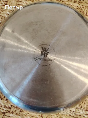 Немски тиган WMF Cromargan- 24см, снимка 3 - Съдове за готвене - 55077386