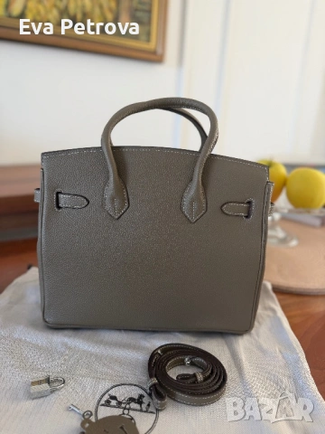 Hermes Birkin 30 дамска чанта того , снимка 8 - Чанти - 54291894