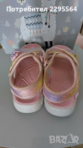 Детски сандали Sketchers светещи, снимка 2 - Детски сандали и чехли - 54957027