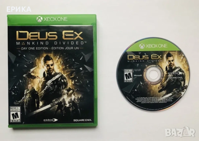 Игра Deus Ex Mankind Divided Day One Edition за XBOX Series X и One