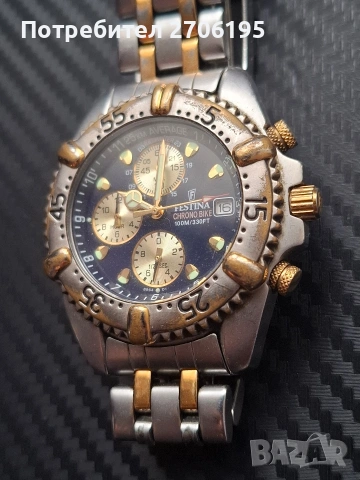 Мъжки часовник Festina Chronograph, снимка 3 - Мъжки - 54416023