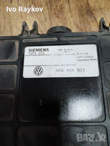 Компютър двигател ECU за Volkswagen ,SEAT 6k0906025 , 5WP4233, снимка 2 - Части - 55535337