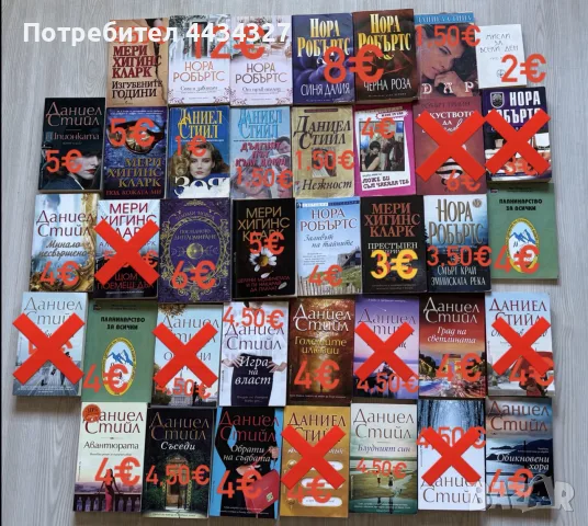 Книги различен жанр