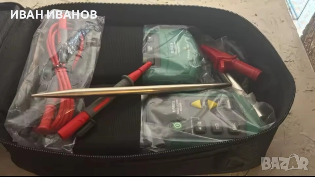 Mastech MS6818 детектор за кабели, комплект с аксесоари , снимка 10 - Други инструменти - 55095394