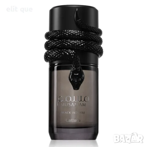 Lattafa Musamam Black Intense 100 мл – Луксозен парфюм за него и нея с дървесен аромат, уд, какао и , снимка 3 - Мъжки парфюми - 55339114