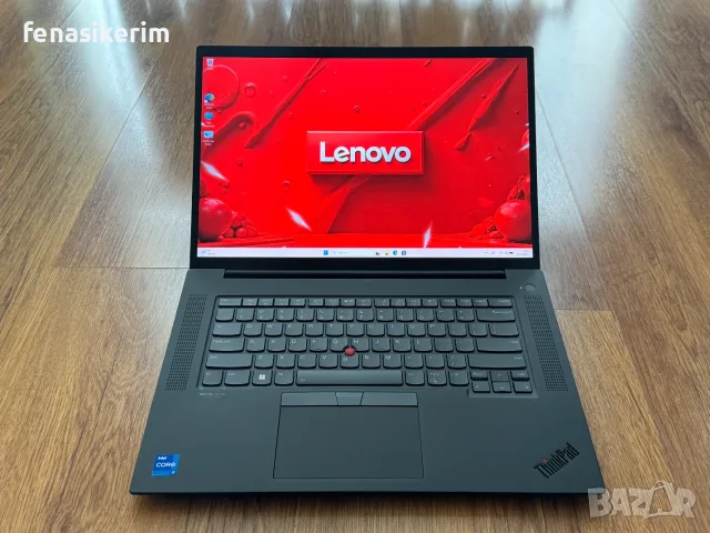 16' 2.5K 165Hz Core i9-12900H Lenovo ThinkPad P1 Gen 5 64GB DDR5/1TB NVMe/Nvidia RTX 3080 Ti 16GB , снимка 2 - Лаптопи за работа - 55532715