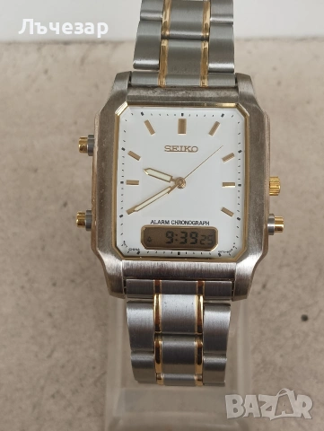 Продавам часовник Seiko quartz , снимка 3 - Мъжки - 54638163