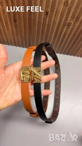 Louis Vuitton ⚜️ Естествена Кожа ⚜️Дамски Колани , снимка 2 - Колани - 55403717