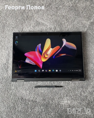 ThinkPad X390 YOGA Lenovo - Touchscreen, 16GB RAM DDR4, core i5- 8365u, 256 GB SSD NVMe M.2 / 13.3'', снимка 5 - Лаптопи за работа - 54749403