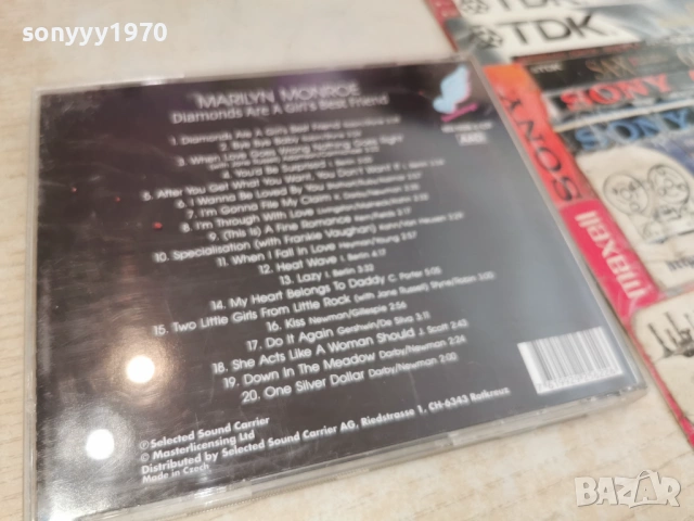 MARILYN MONROE CD-ВНОС GERMANY 2905261843H2E6R, снимка 3 - CD дискове - 54714107